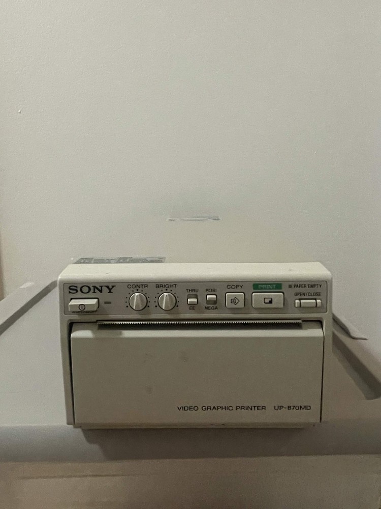 Sony UP-870MD Video Graphic Printer - Working