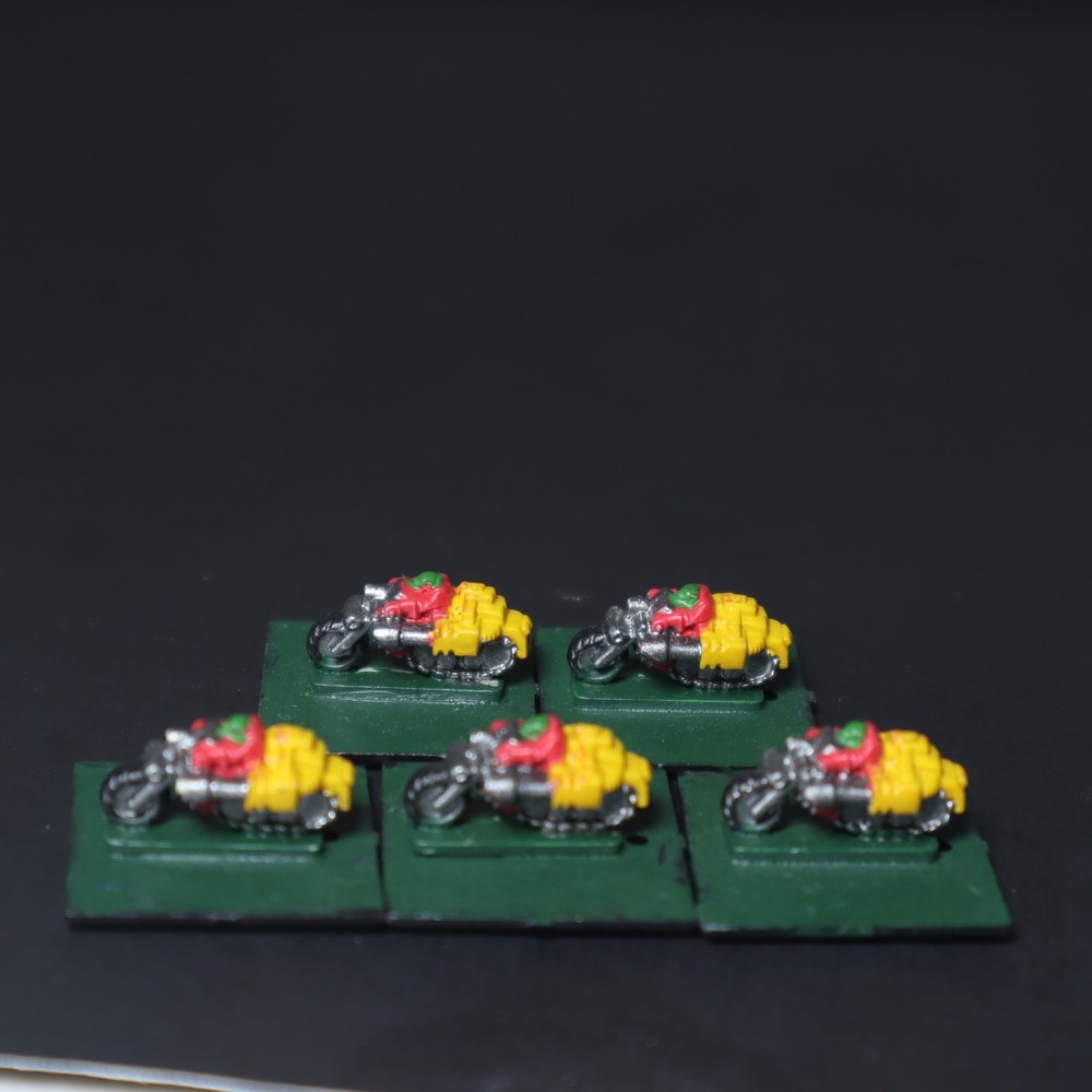 Orks, Epic, Warbikes, Plastic, Games Workshop ,