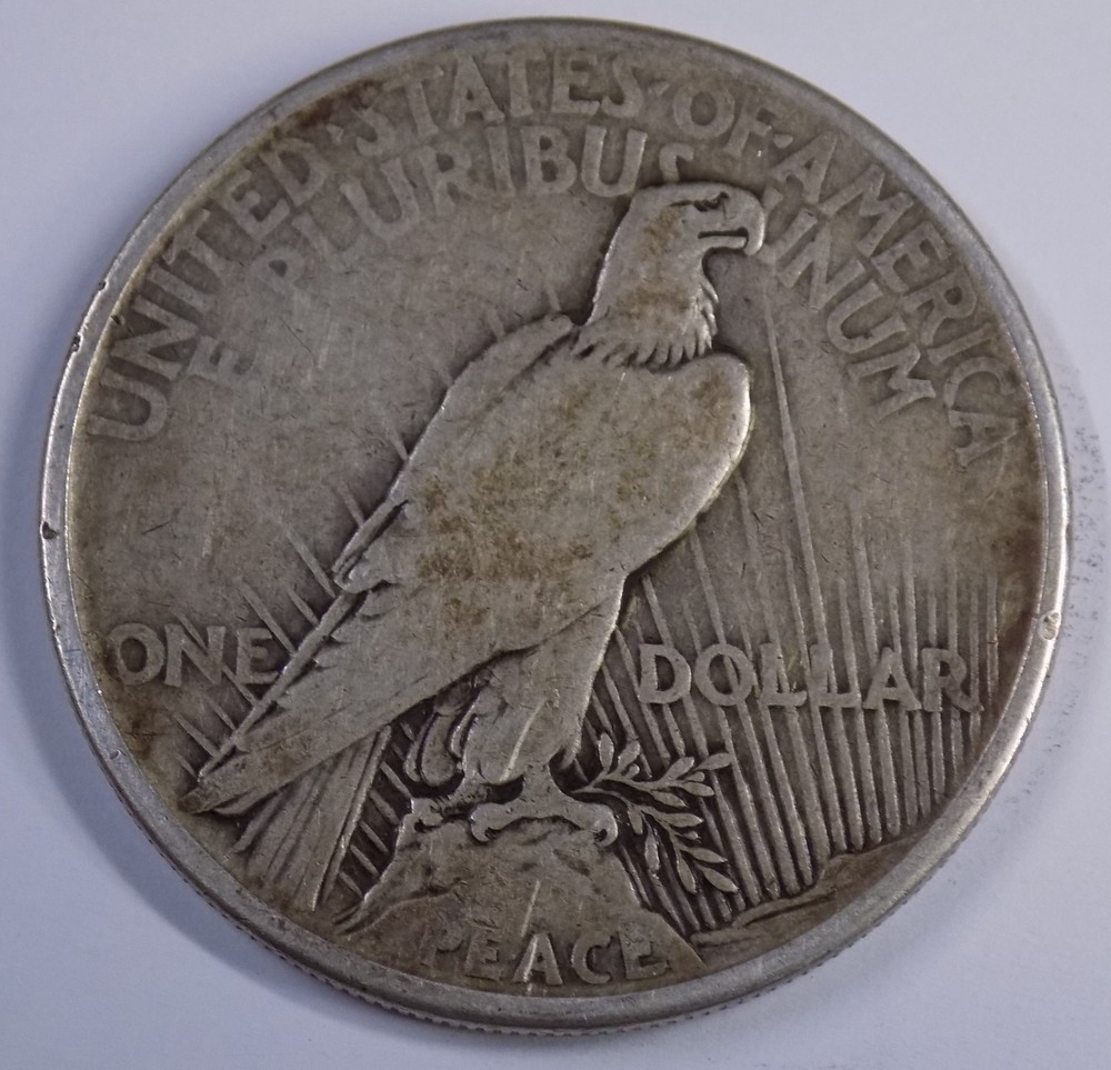 1921 $1 Peace Silver Dollar