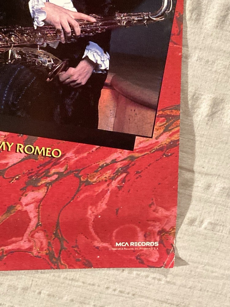 Adrenalin 1986 Promo Poster MCA Records