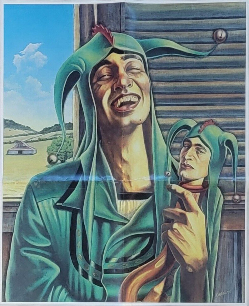 Rare 1980 SHAKESPEARE AT WINEDALE Event Poster ❦ Round Top Texas ❦ Stephen Durke