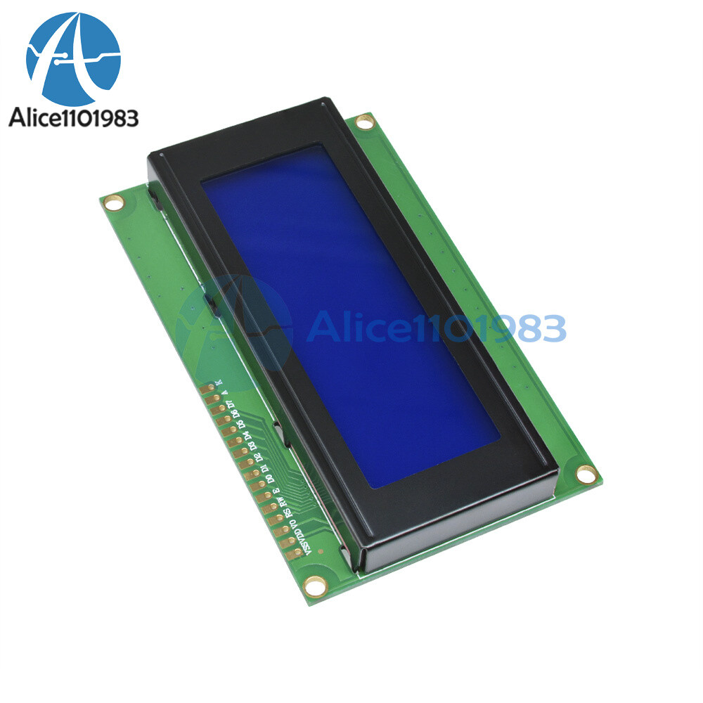 2004 204 20x4 Character LCD Display Module HD44780 Controller Blue Blacklight