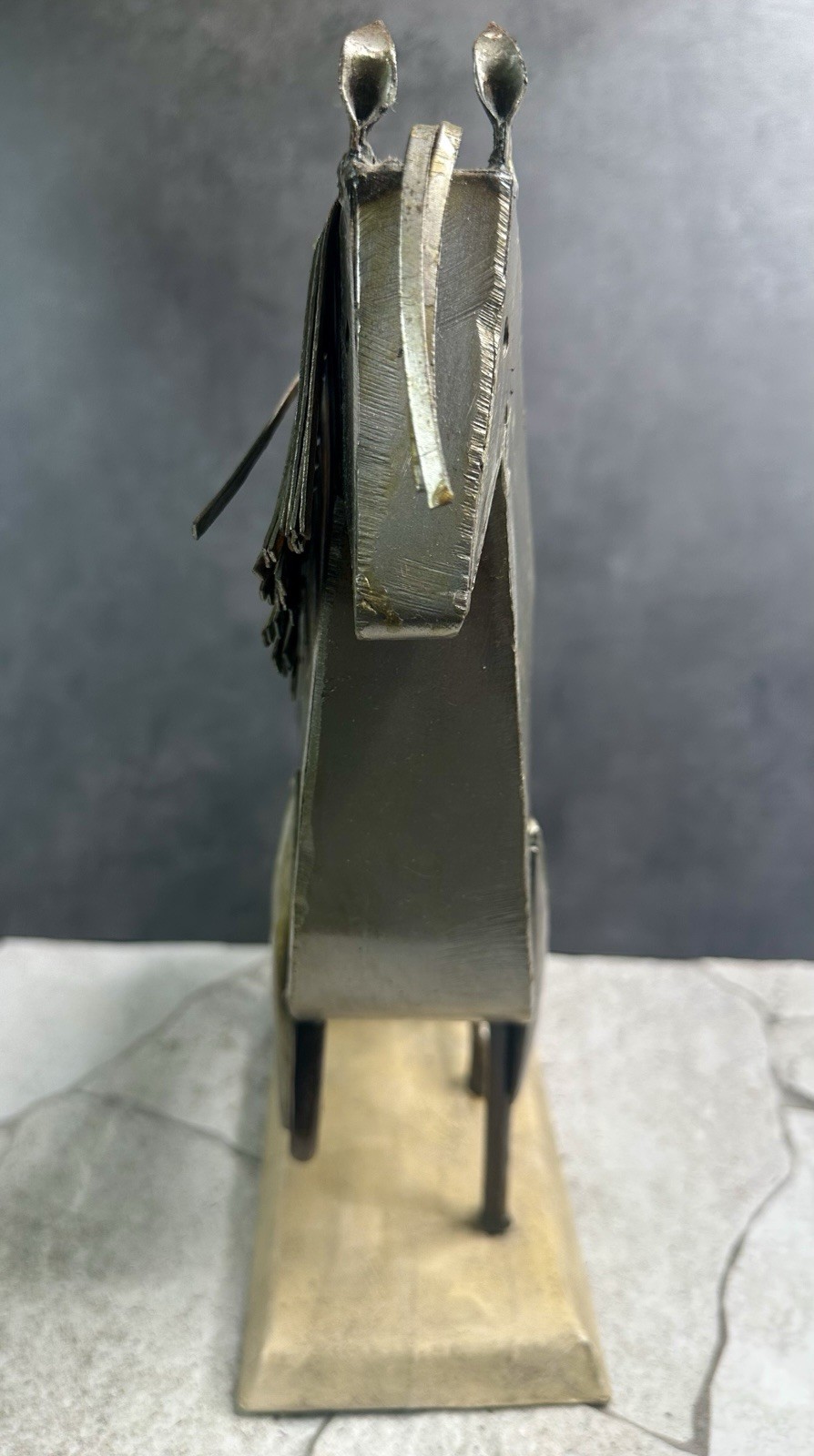 Arte Felguerez Handmade Metal Horse Sculpture Mexican Art Signed Collectible