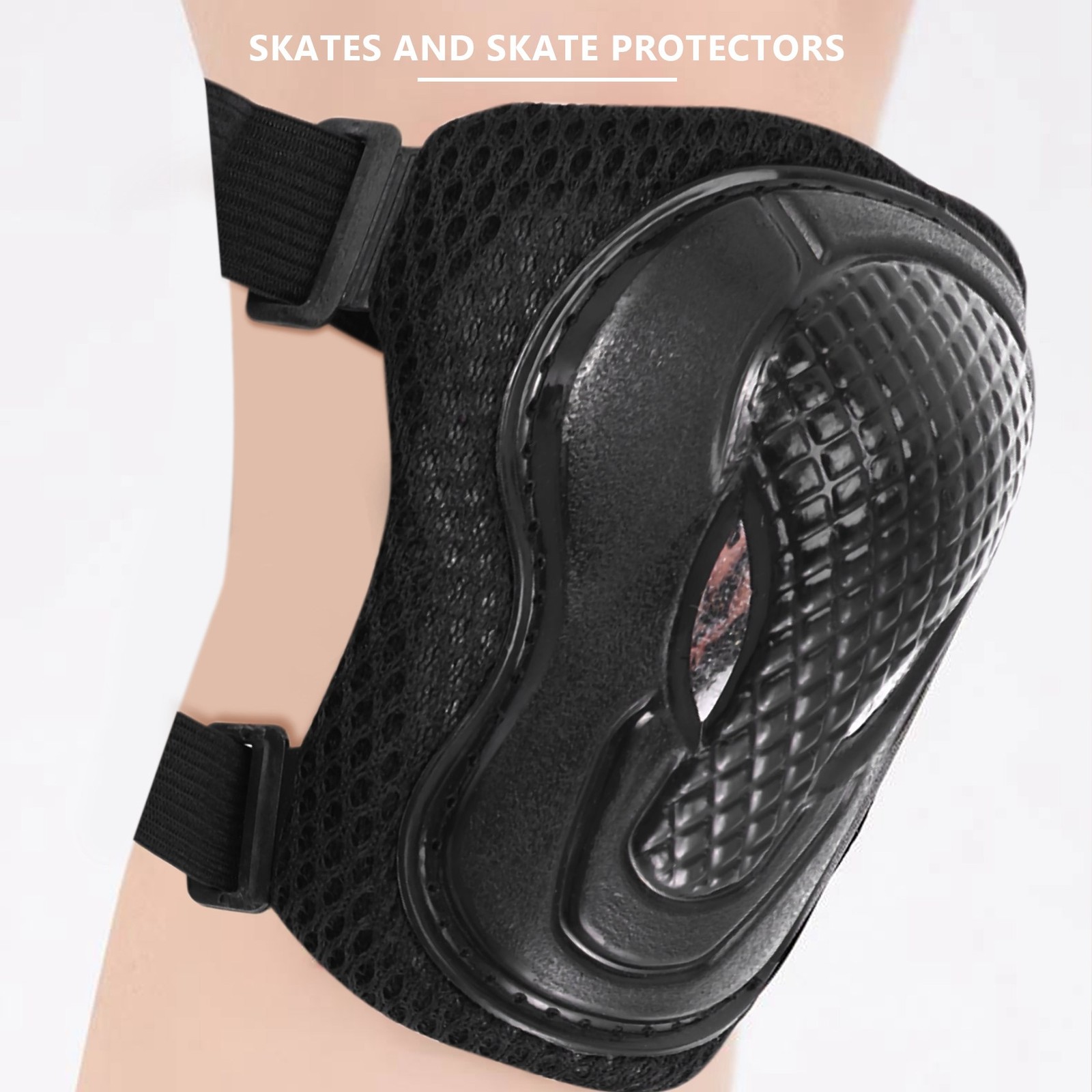 Guard Knee Pads and Elbow Pads Support Safety Pads Set for Adult Skate 9048