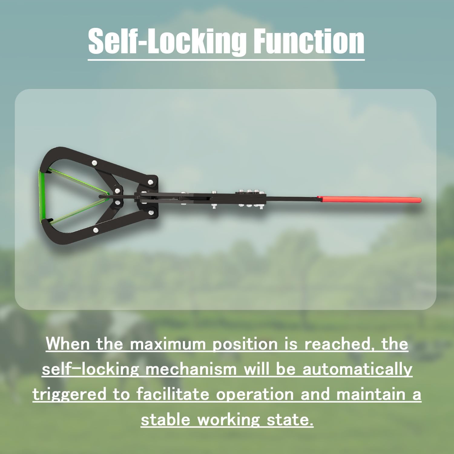 Extra Large Castration Banding Tool, Cattle Goat Bander with 24 Castration Bands