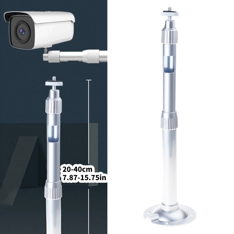 Telescopic Security Camera Bracket Ceiling Camera Mount with Hiddened Wiring