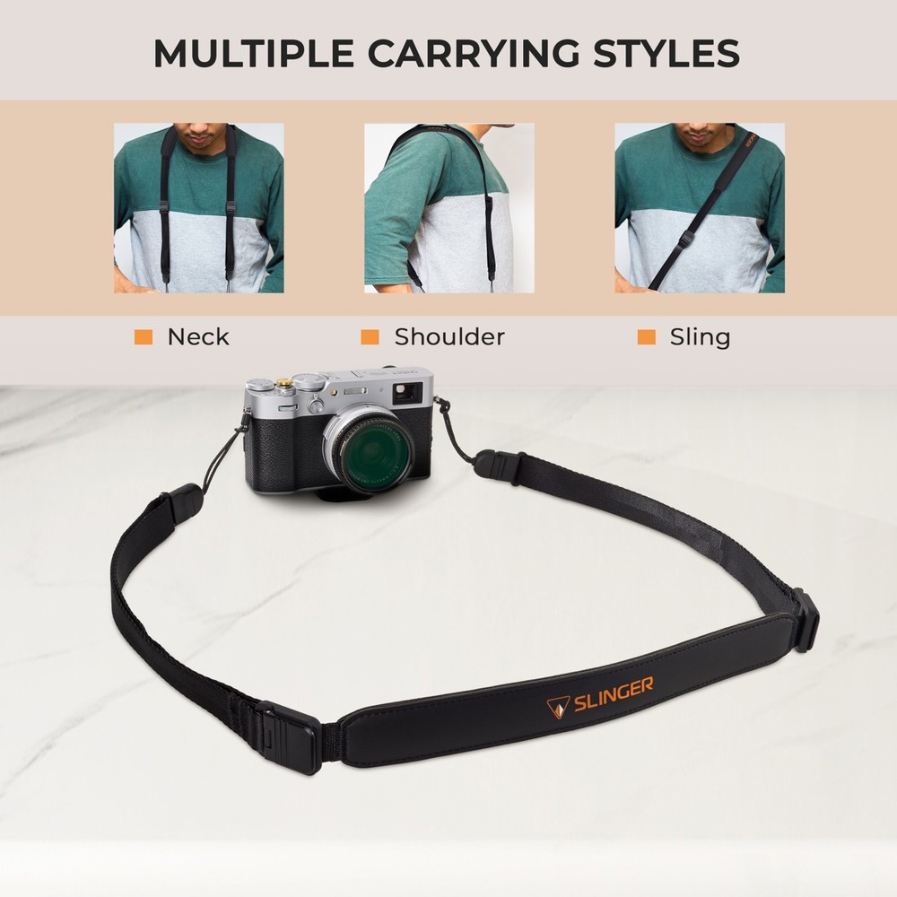 Slinger Quick Release Sling Strap, Black