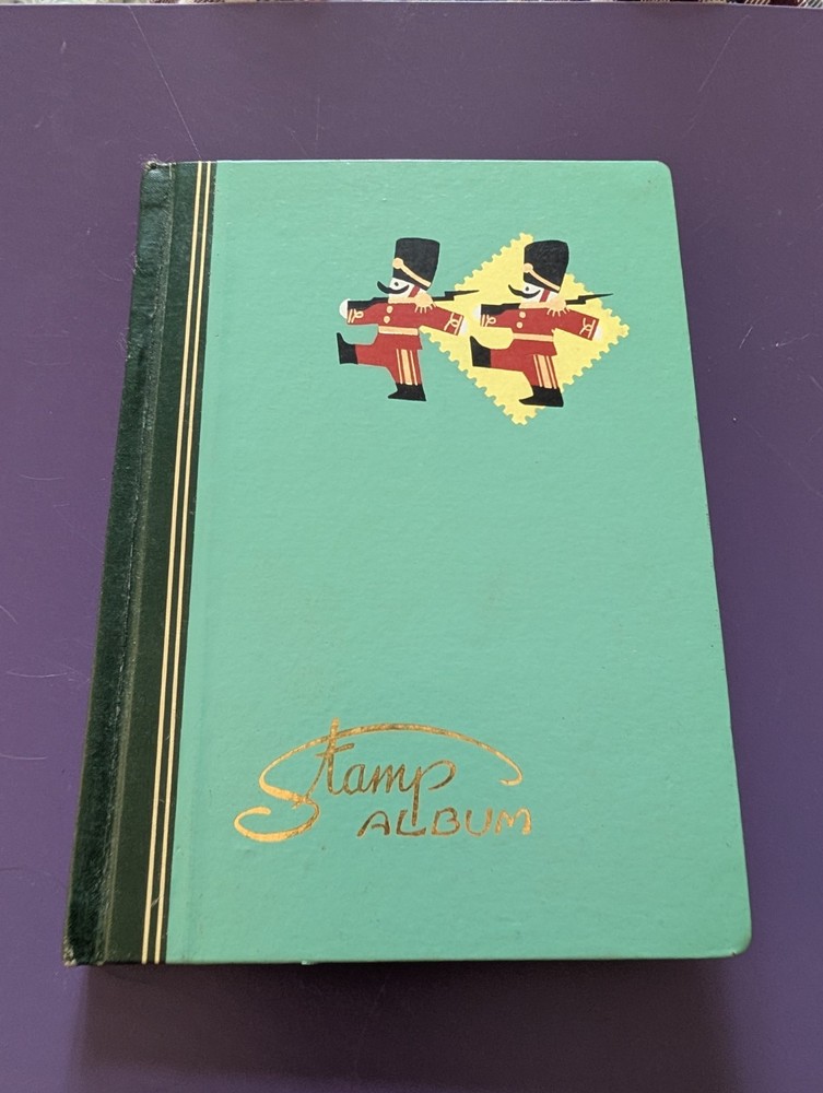 Vintage Stamp Album Stamp Storage  Album