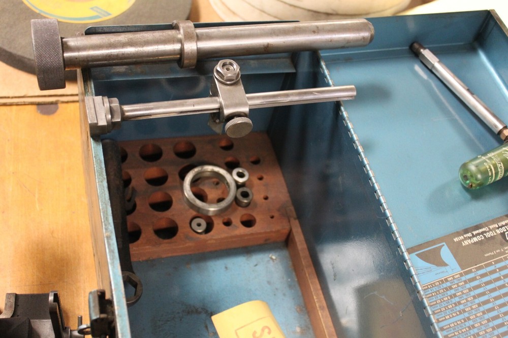 Weldon Tool end mill sharpener