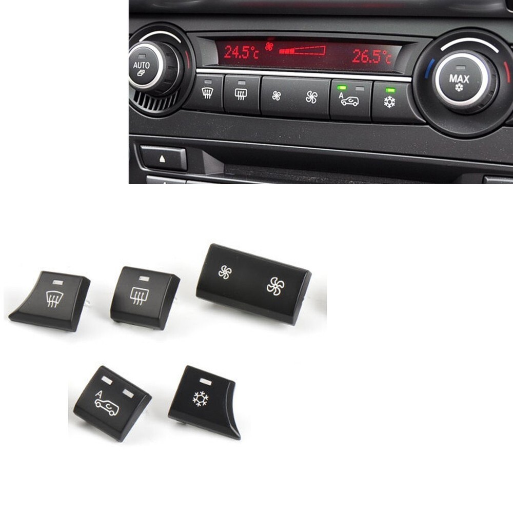 5X AIR HEATER CLIMATE VENT CONTROL AC BUTTON SWITCH For BMW E70 X6-E71 E72