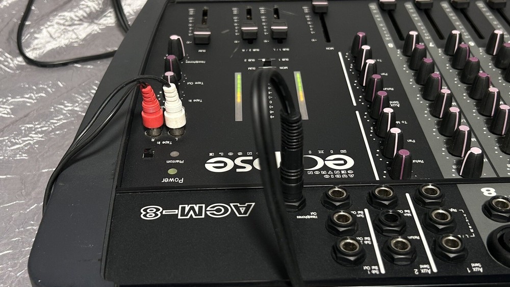 Audio Centron Eclipse Mixing Board ACM-8 Works GREAT