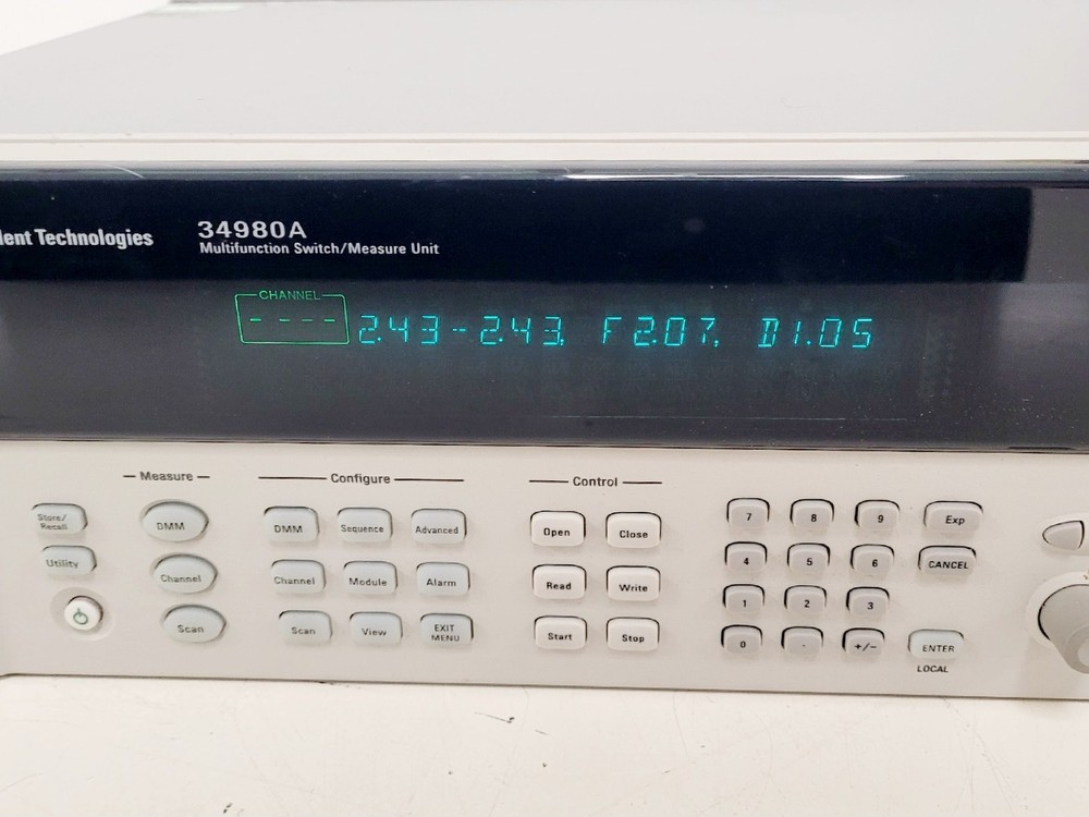 Agilent 34980A Multifunction Switch/Measure Unit