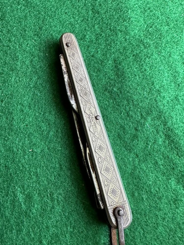 Soviet Cold War Titanium Folding Utility Knife - URSS