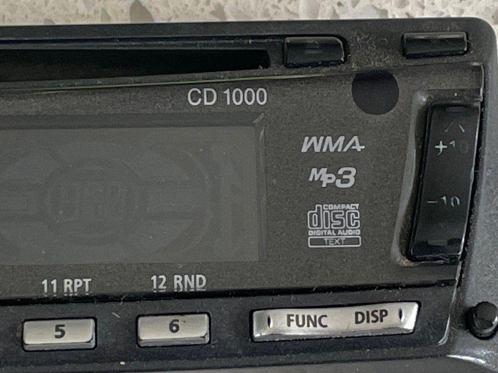 ECLIPSE CD1000 CAR STEREO FACEPLATE ONLY ECLIPSE CD1000 FACEPLATE OEM🟠