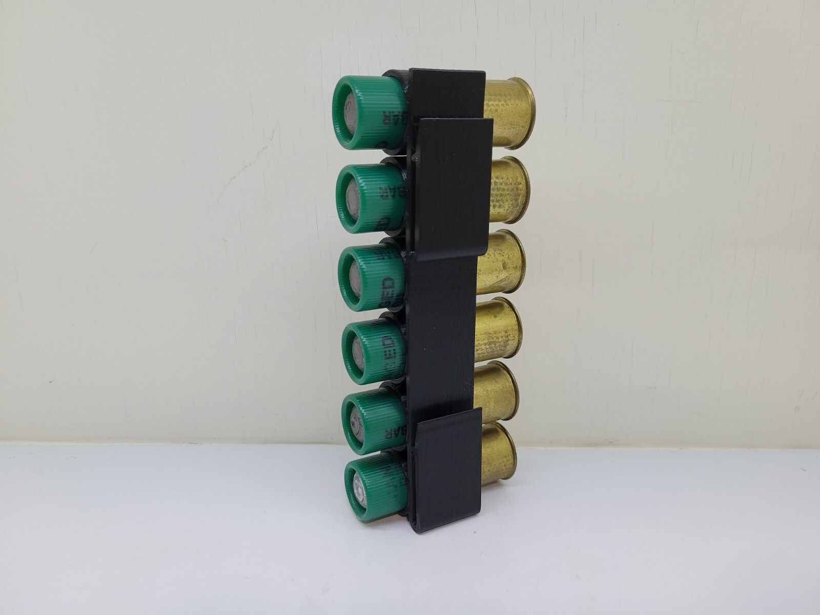 Tactical Molle 6 Round 12 Gauge Shotgun Shell Holder for Vest / Plate Carrier