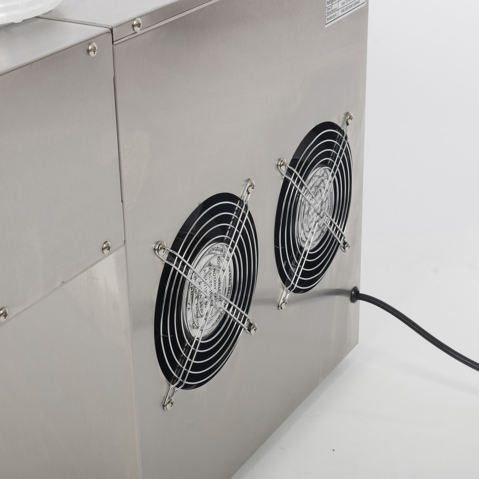 4Barrels Snowflake Ice Machine SnowCone Maker AirCooling System SmartTouchScreen