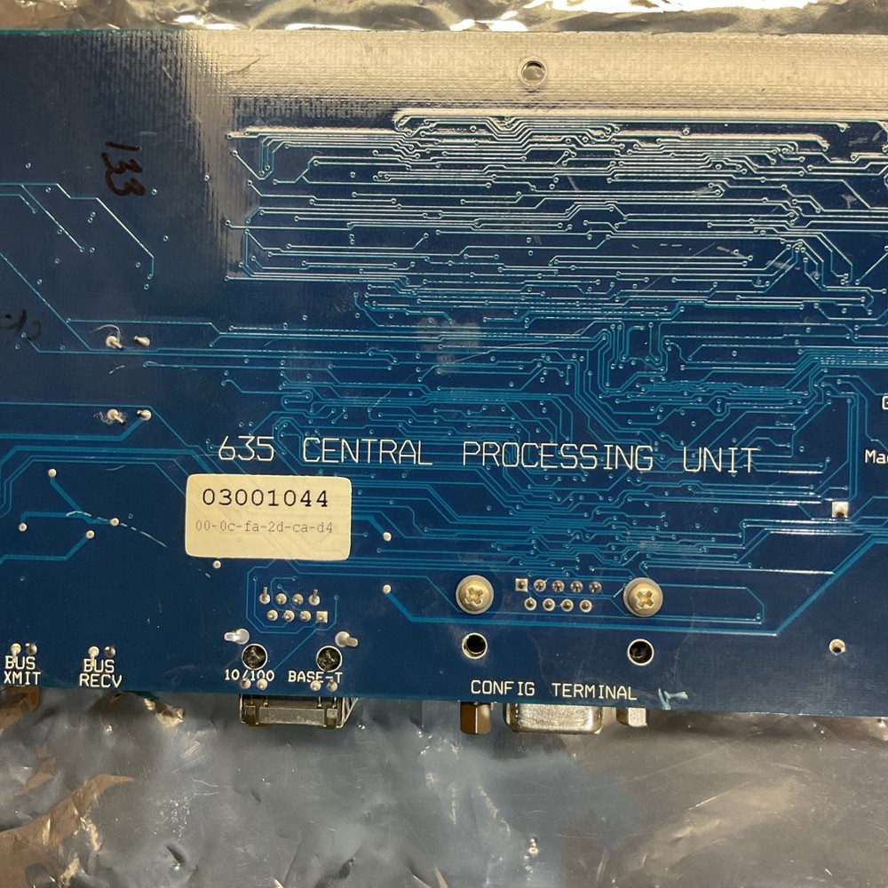 Galaxy Control Systems 20-0635-30 635 Central Processing Unit Rev D OPEN BOX