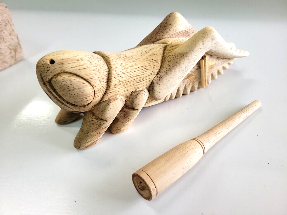 CRICKET TONE PERCUSSION BLOCK - 8" long RASP