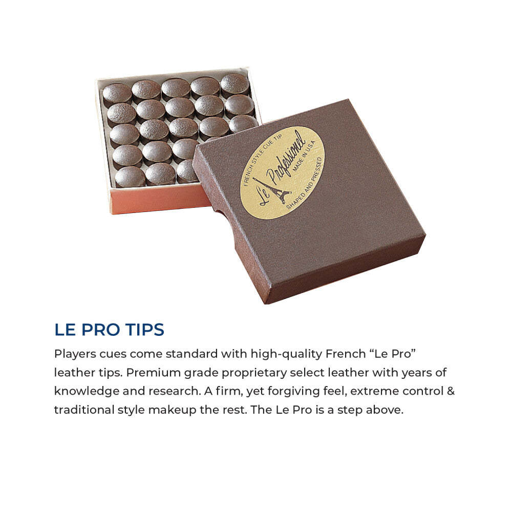 PLAYERS E2330 Pool Cue 19 oz-FREE TIP PROTECTOR