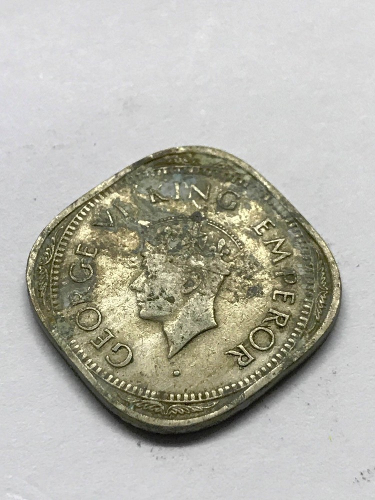 1947 India 2 Annas Fine+ #10059