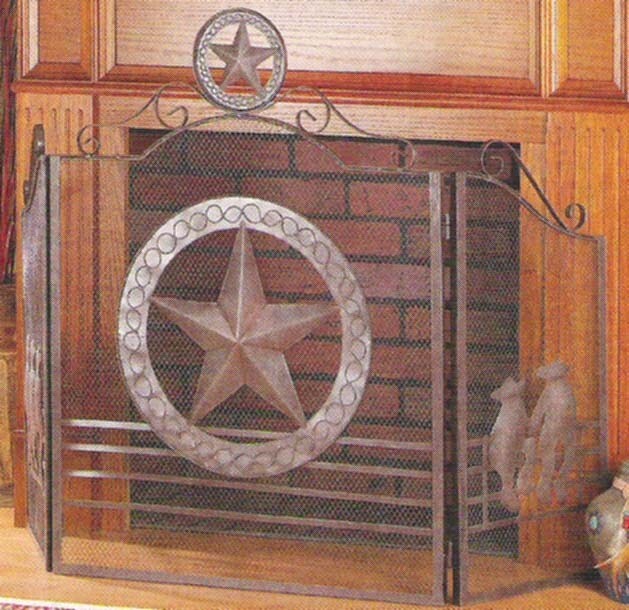 FRENCH REVIVAL FIREPLACE FIRE PLACE SCREEN