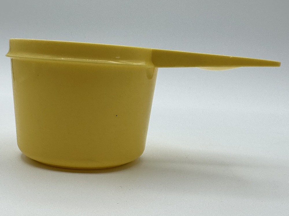 Vintage Yellow Tupperware Measuring Cup 2/3 Cup REPLACEMENT