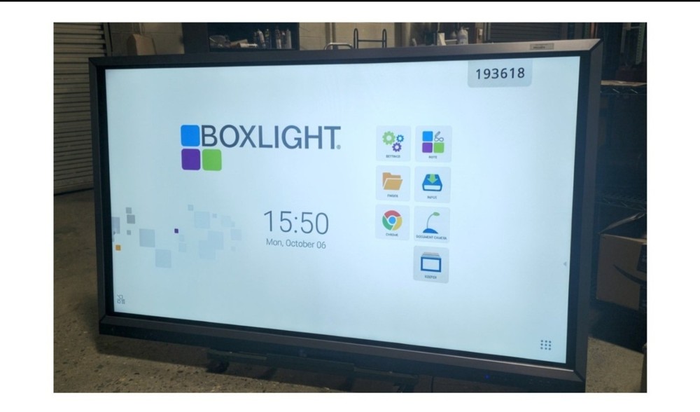 Boxlight ProColor 752U S75BA-GLA210A Touchscreen Interactive Flat Panel Display