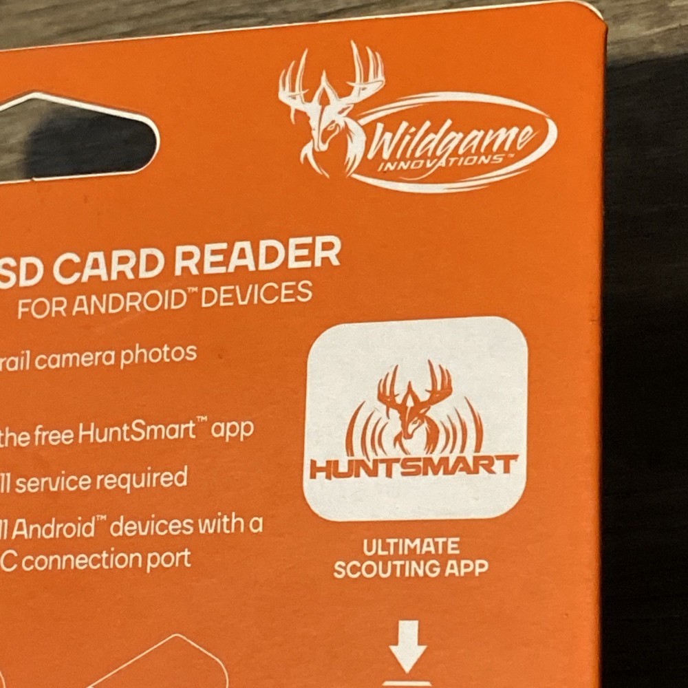 Wildgame Innovations SD Card Reader for Android Devices USB TYPE C and Micro USB