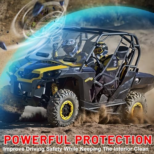 2011-2020 Commander Vented Full Windshield Compatible with 2011 2012 2013