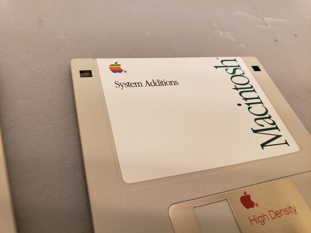 Vintage Apple Mac Misc. Floppy Disk Set, System Additions, Utilities, Network,