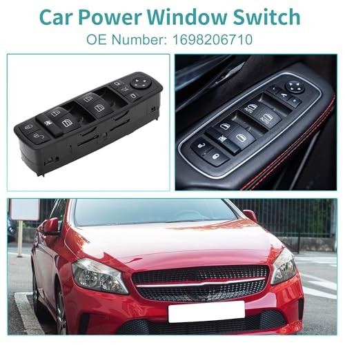 Front Left Driver Side Power Window Switch Window Control Switch Fit for