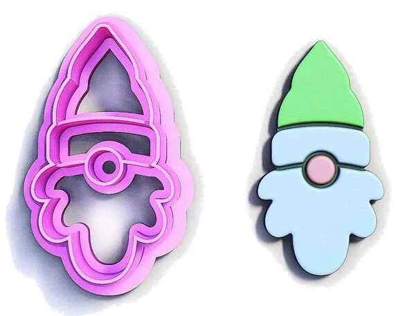 Gnome Polymer Clay Cutters