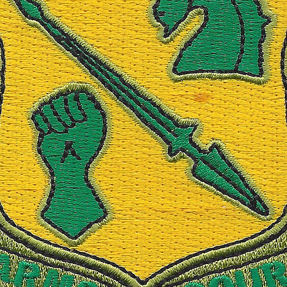 111th Armored Cavalry Regiment By Arms and Courage Patch