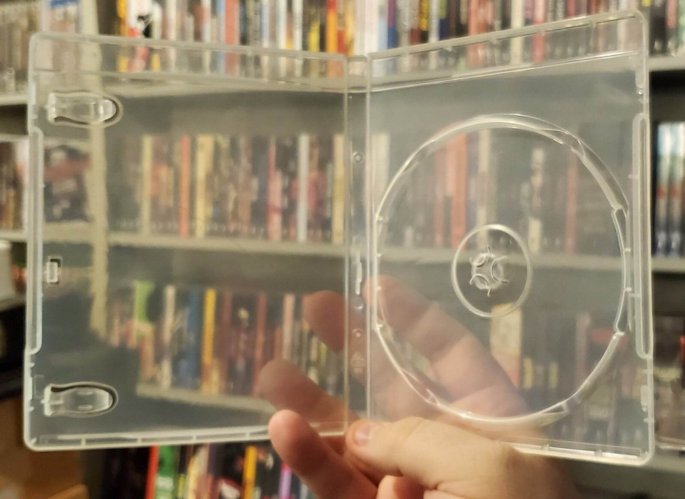 12MM REPLACEMENT CLEAR BLU-RAY CASE 1-DISC SINGLE BRAND-NEW *STYLE LIKE CODE RED