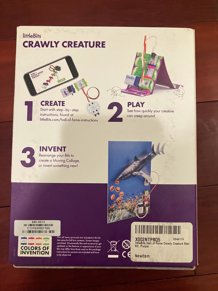 littleBits Crawly Creature kit: Unopened fun STEM/electronics kit for kids 8+