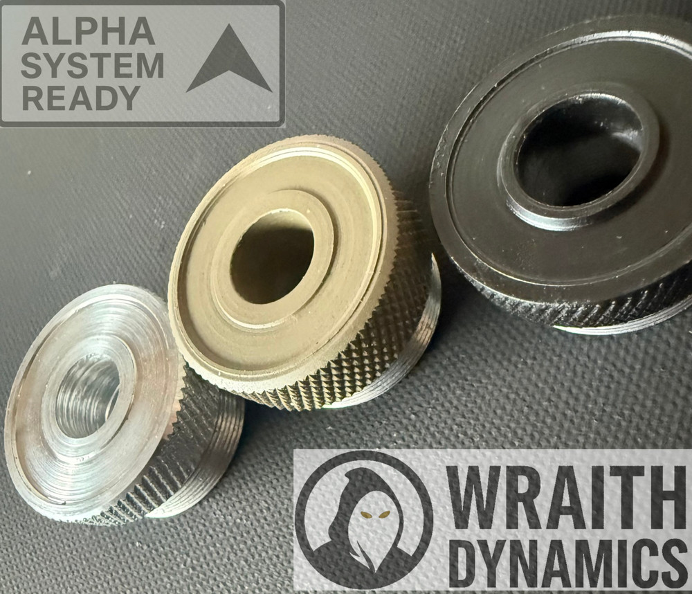 WRAITH Dynamics 1.125x 28 TPI Linear Comp  End Cap 1.250" OD