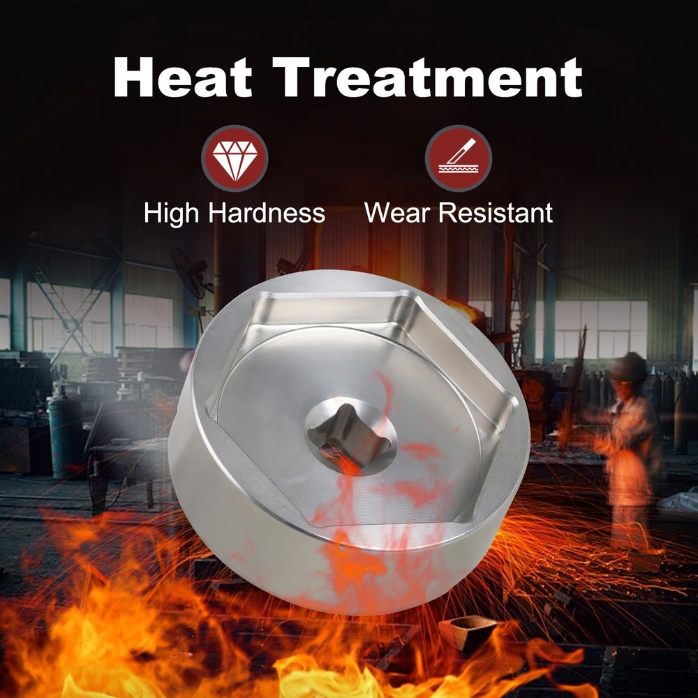 Fork Topcap Socket 43mm 3/8 Drive Flat Socket for 43mm Bike & Motorcycle