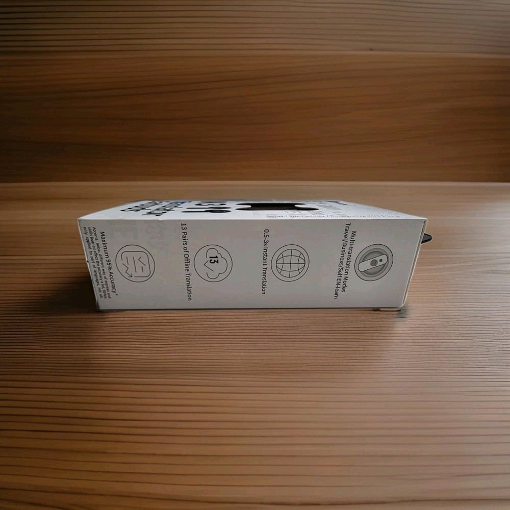 Timekettle M3 Translator Earbuds, Two-Way Device with App, 40 Languages