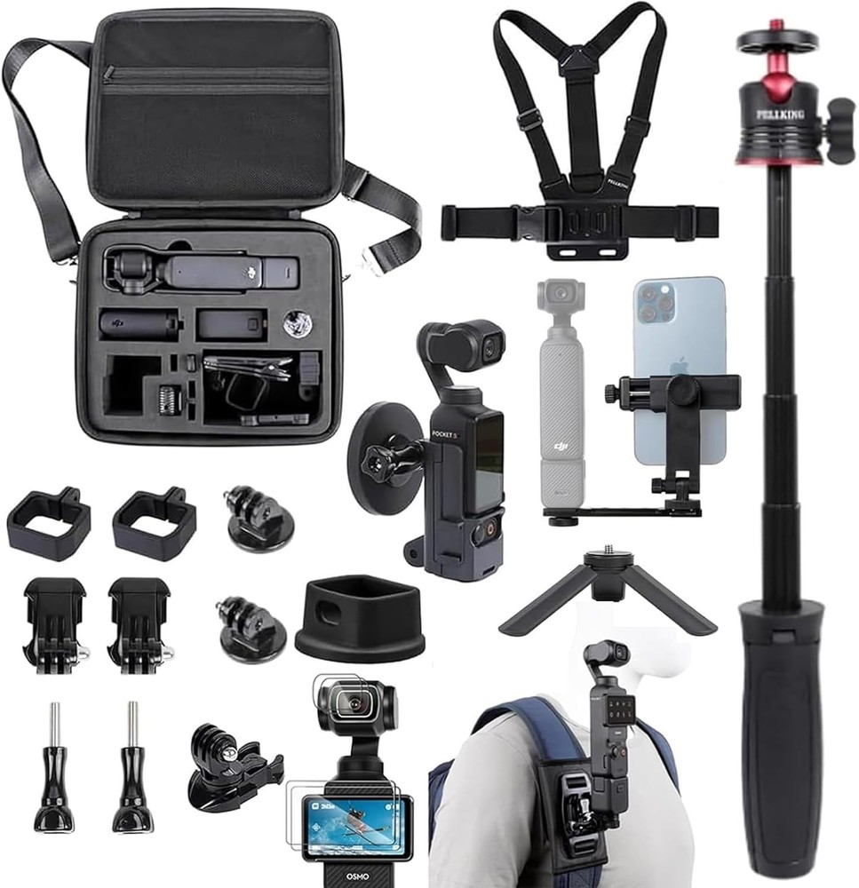 Comprehensive Accessories Kit for DJI Osmo Pocket 3 - Ultimate Creator Bundle=