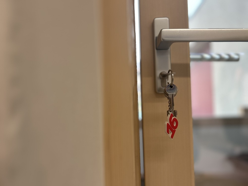 F1 Keychain With Driver Number