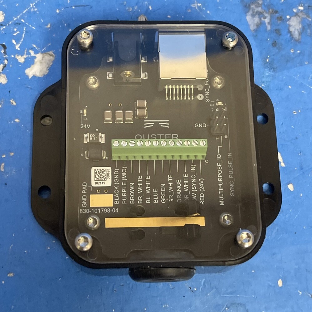 Ouster LiDAR Interface Box Junction Box 830-101798-04