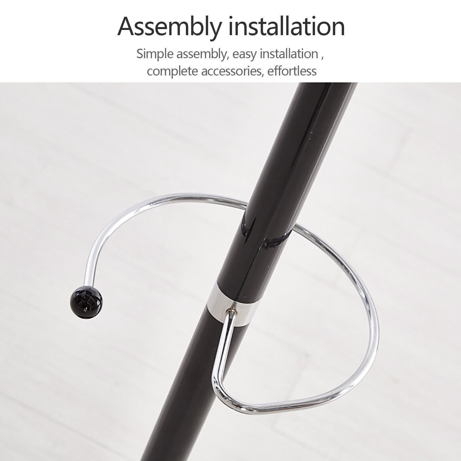 Heavy Duty Coat Rack Hat Bag Stand Tree Clothes Hanger Holder 16-Hook Organizer