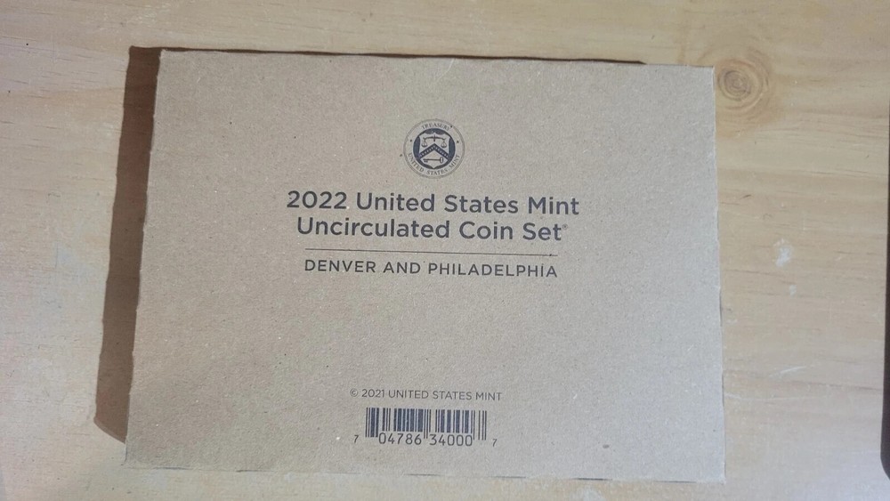 U.S. Mint Uncirculated Coin Set 2022
