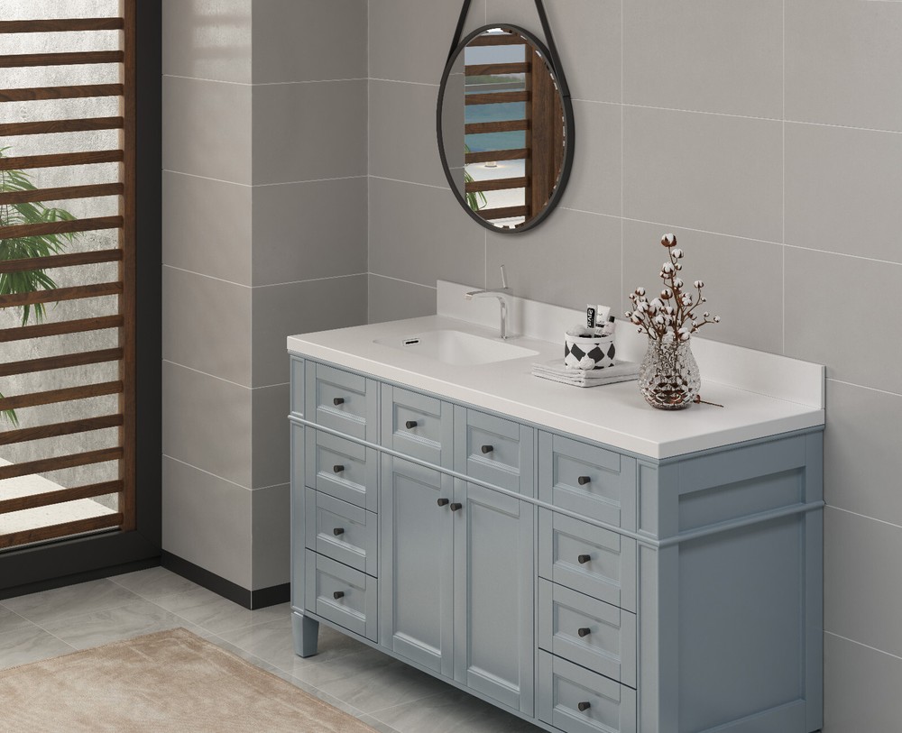 Dyconn Faucet 63 Inch Solid Surface Vanity Top