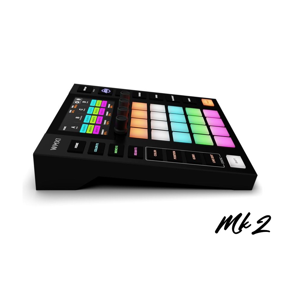 ADJ WMX1 Mk2 Wolfmix Mk2 + Carry Case + DMX Terminators