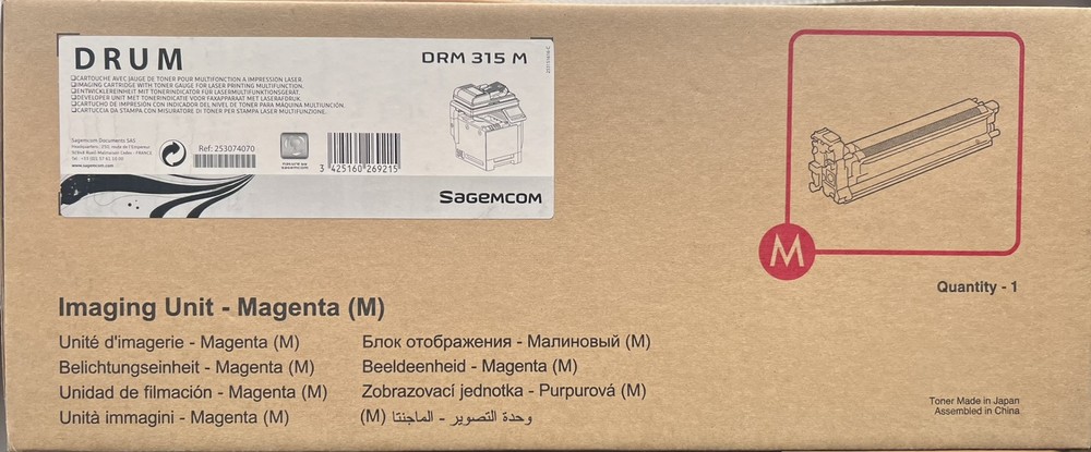 Sagemcom DRM 315M Magenta Drum - Imaging Unit