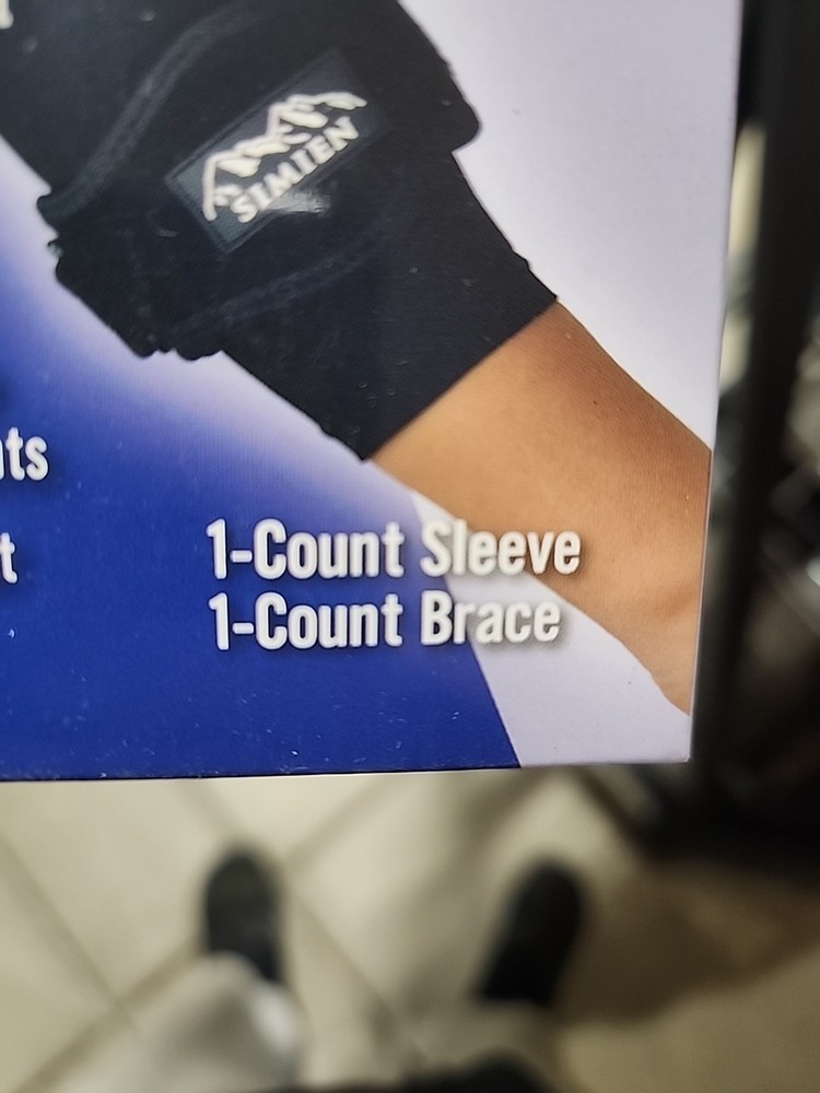 Simien Elbow Support 1 Sleeve, 1 Brace.