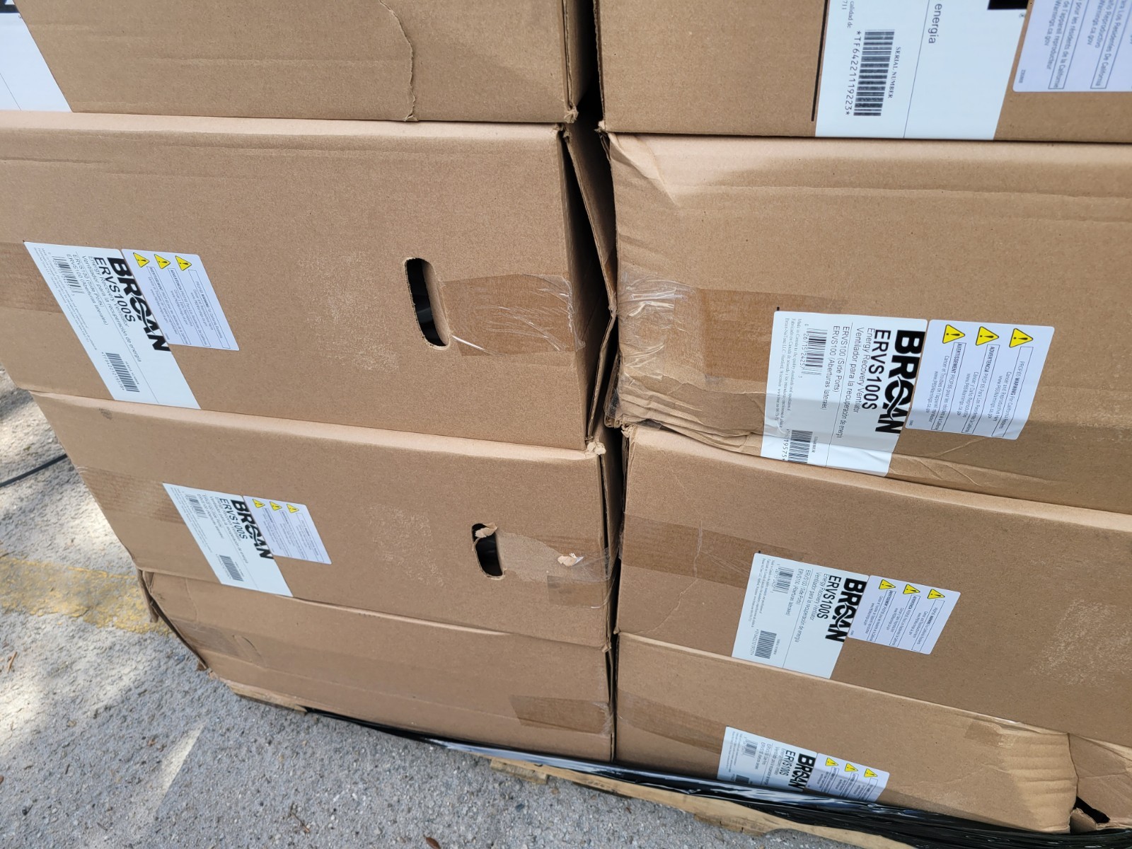 Broan-NuTone ERVS100S Energy Recovery Ventilator ERV 105CFM With Humidity Sensor