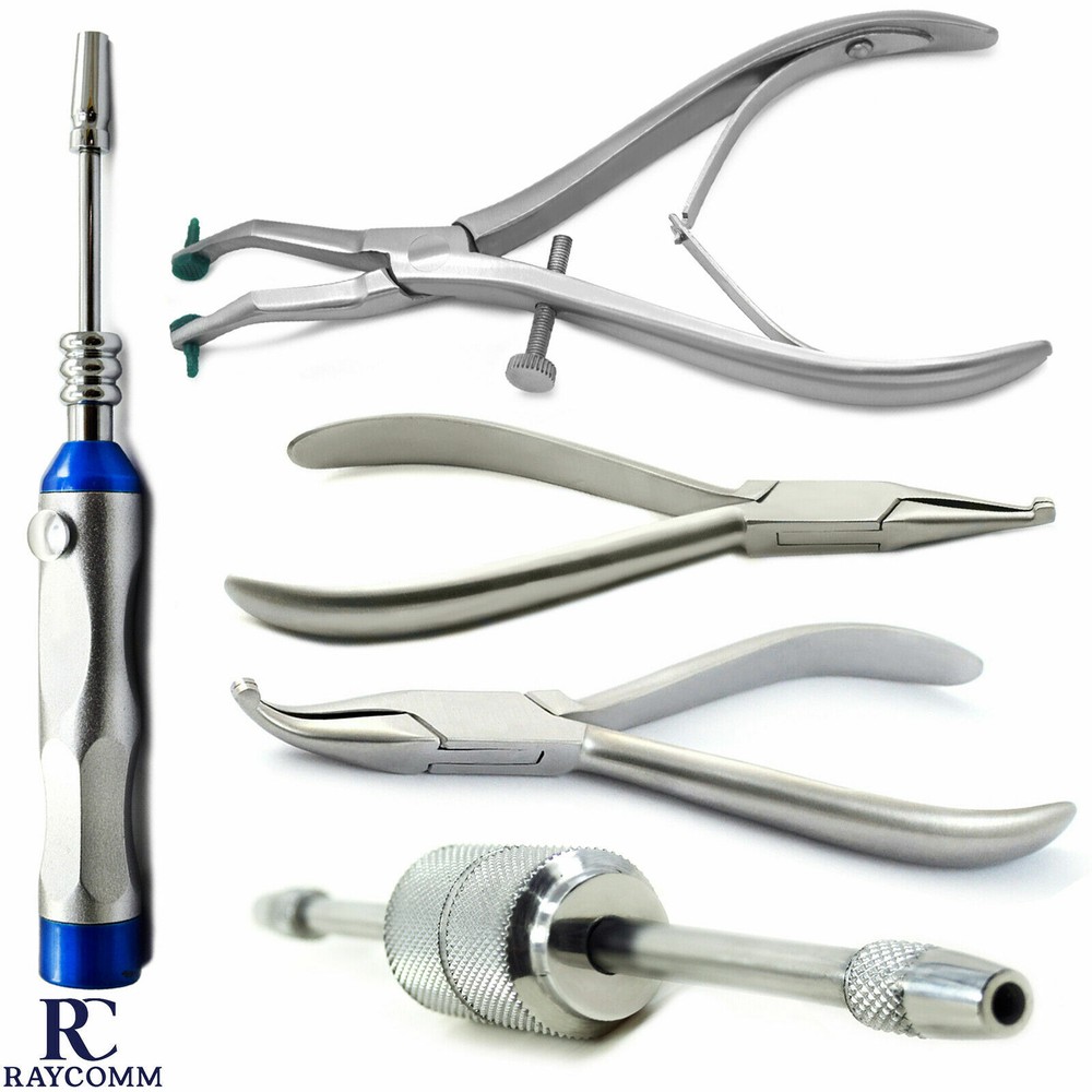 Manual Forceps Gauge Dental Crown Remover Instruments Automatic Instruments CE