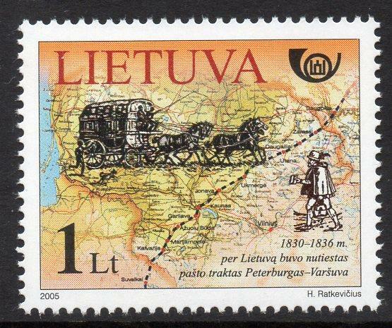 LITHUANIA MNH 2005 Postal History